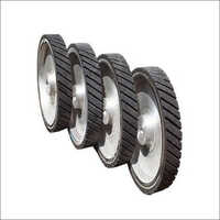 Rubber and Stainless Steel Abrasive Contact Wheel